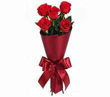 Букет 5 Красных роз Эдлесс Лав в Гороховце
