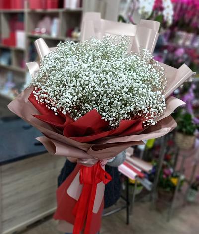 Букет цветов из: Гипсофила в Гороховце
