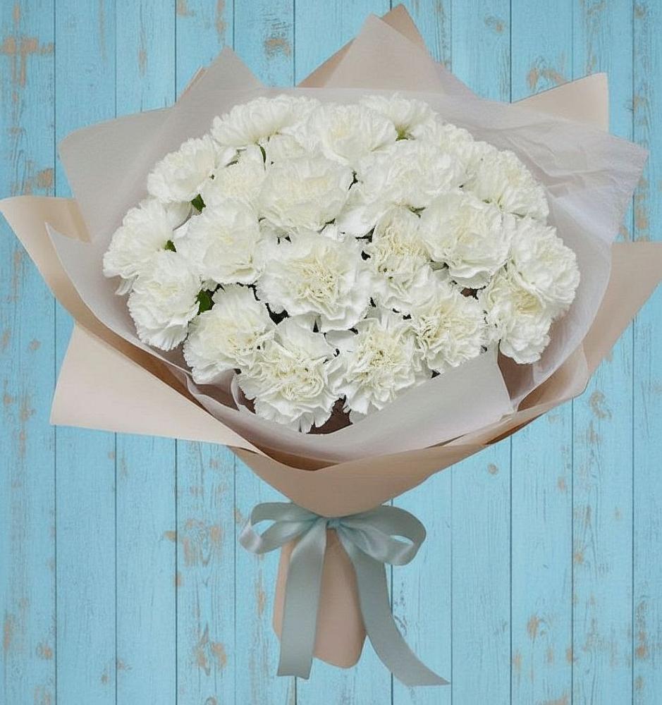 Букет цветов из: Гвоздики в Гороховце