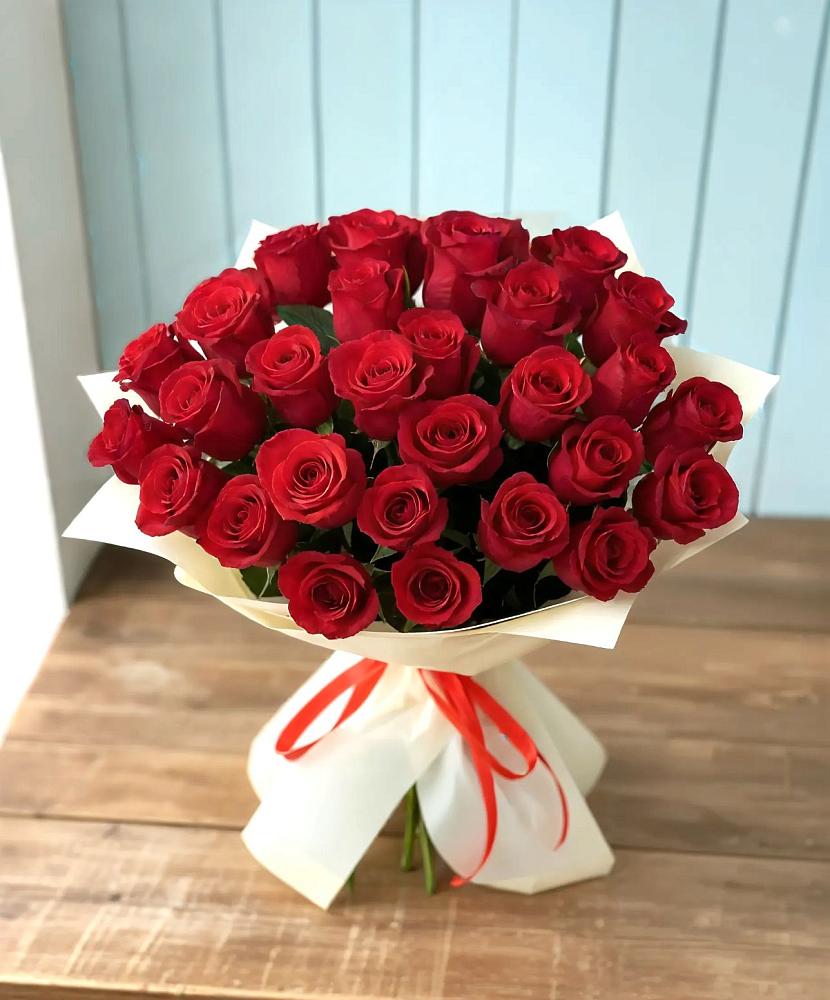 Букет 29 Красных роз в Гороховце
