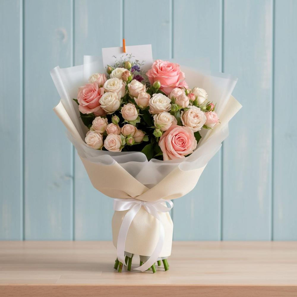 Букет цветов из: Розы в Гороховце