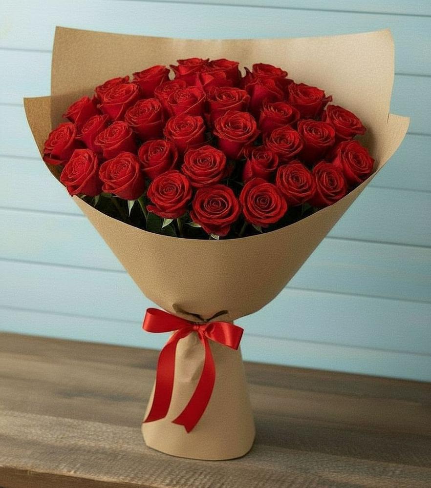 Букет Красные розы Милано в Гороховце