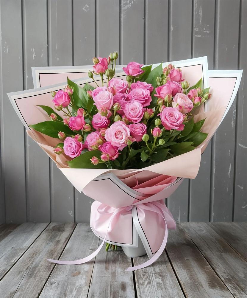 Букет Розовый кустик в Гороховце