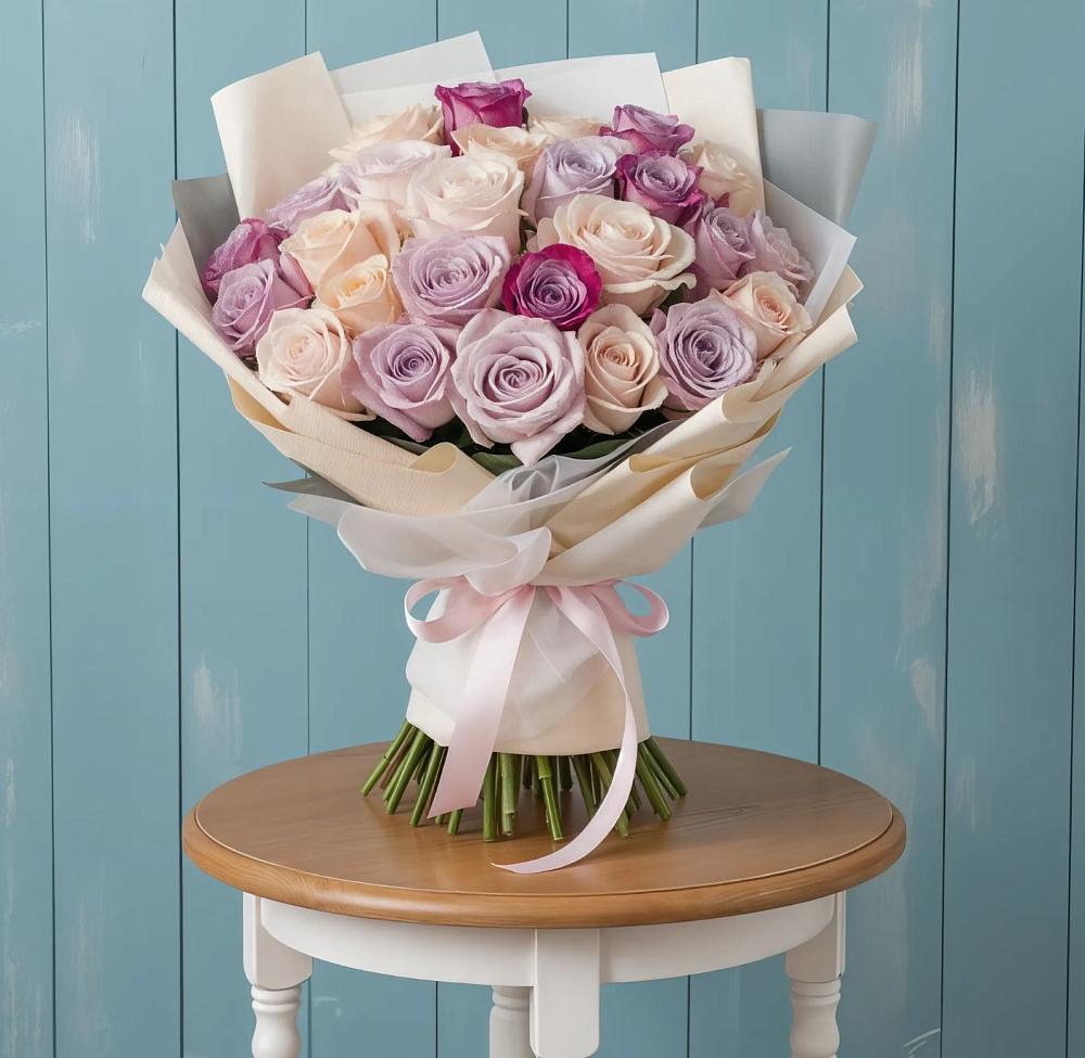 Букет цветов из: Розы в Гороховце