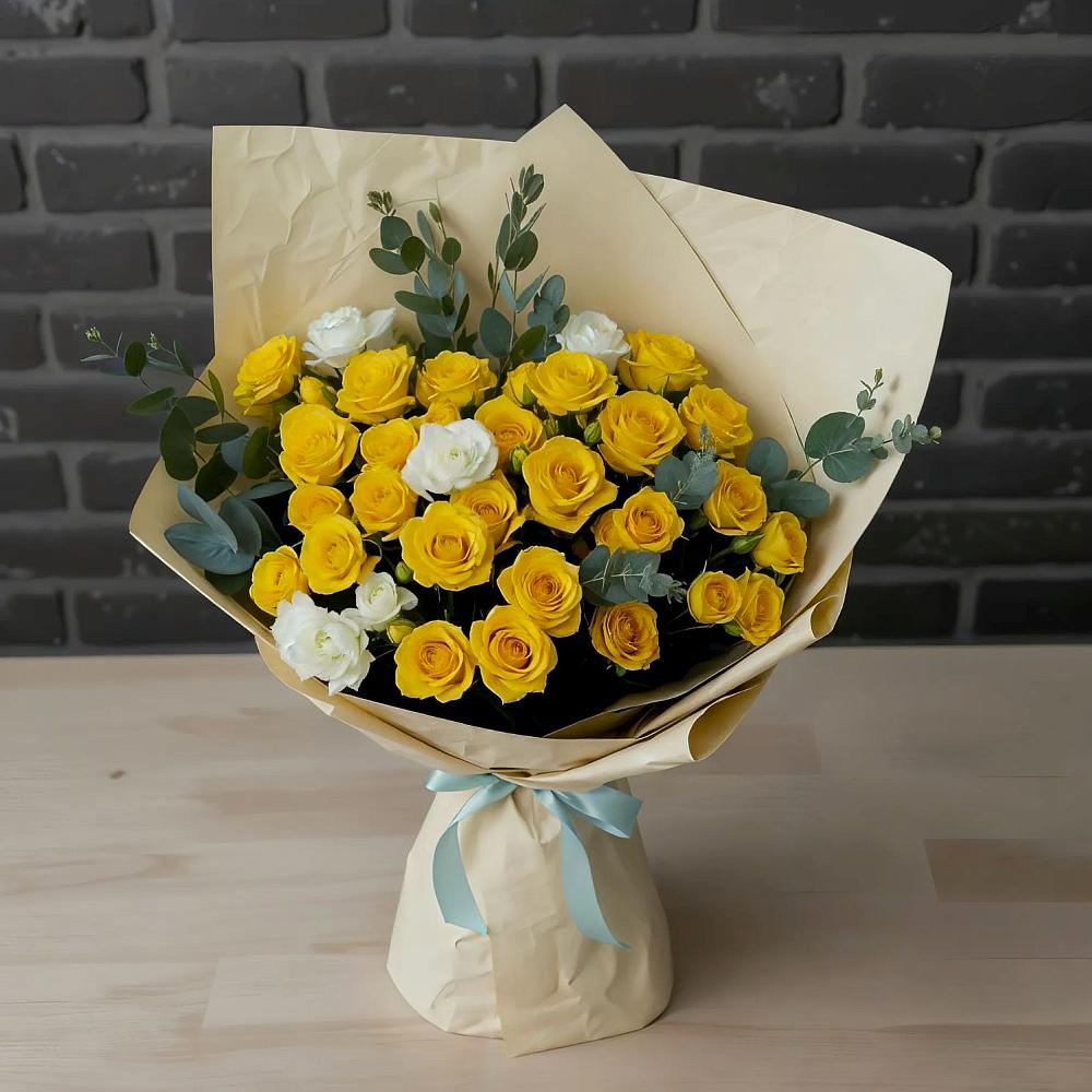 Букет цветов из: Розы в Гороховце