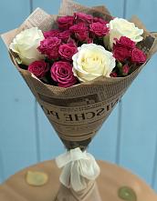 Букет цветов из:  Розы #REPLACE_PRED# Гороховце