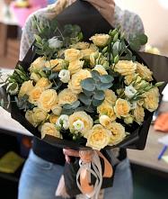 Букет цветов из:  Розы и Лизиантусы #REPLACE_PRED# Гороховце