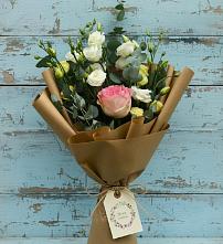 Букет цветов из:  Розы и Лизиантусы #REPLACE_PRED# Гороховце