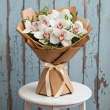 Букет цветов из:  Орхидеи и Розы в Гороховце